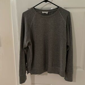 Women’s LNA Clothing Grey Sweatshirt Size Large